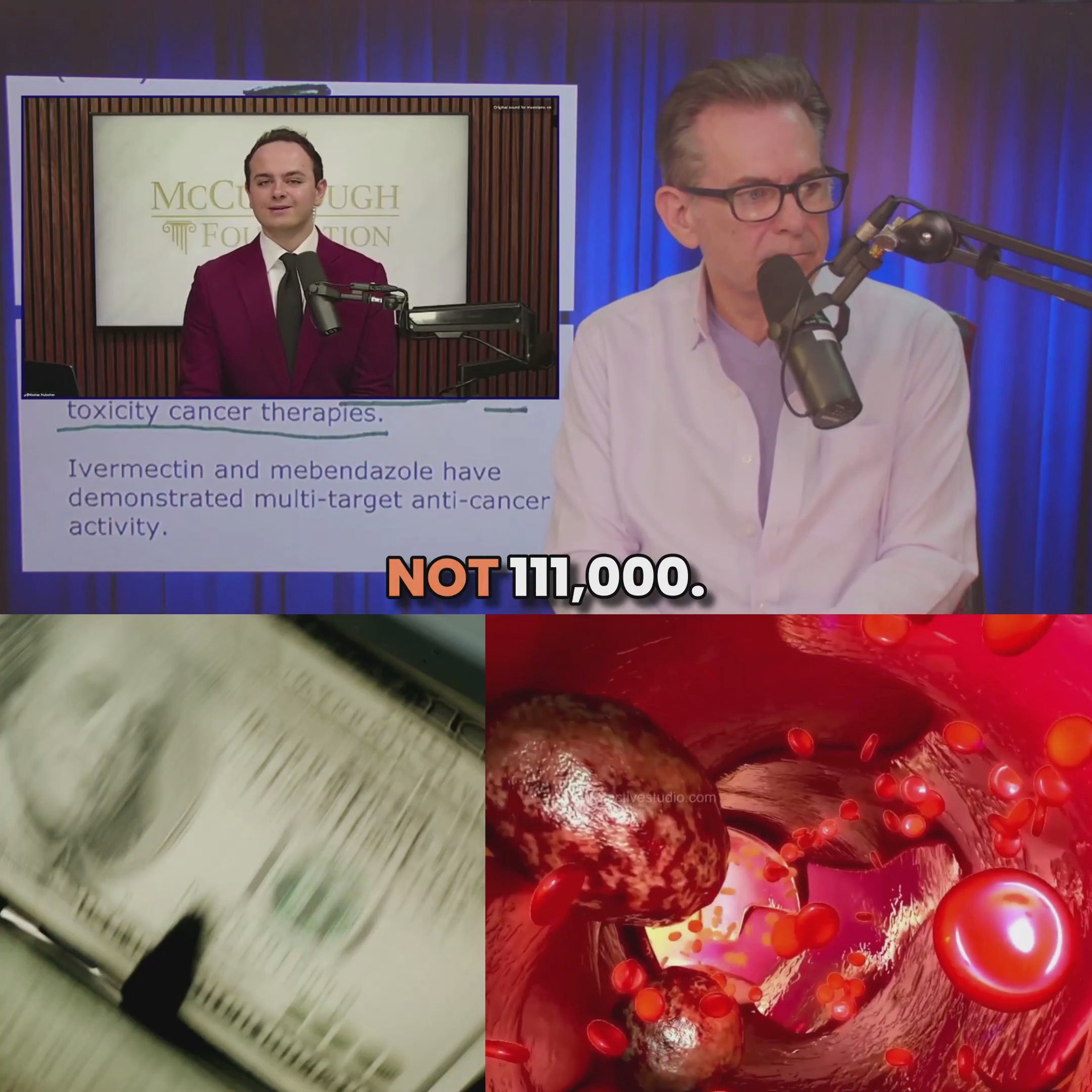 Chemotherapy costs $111,000 a year to ravage your entire body.

Ivermectin costs a few thousand a ye...