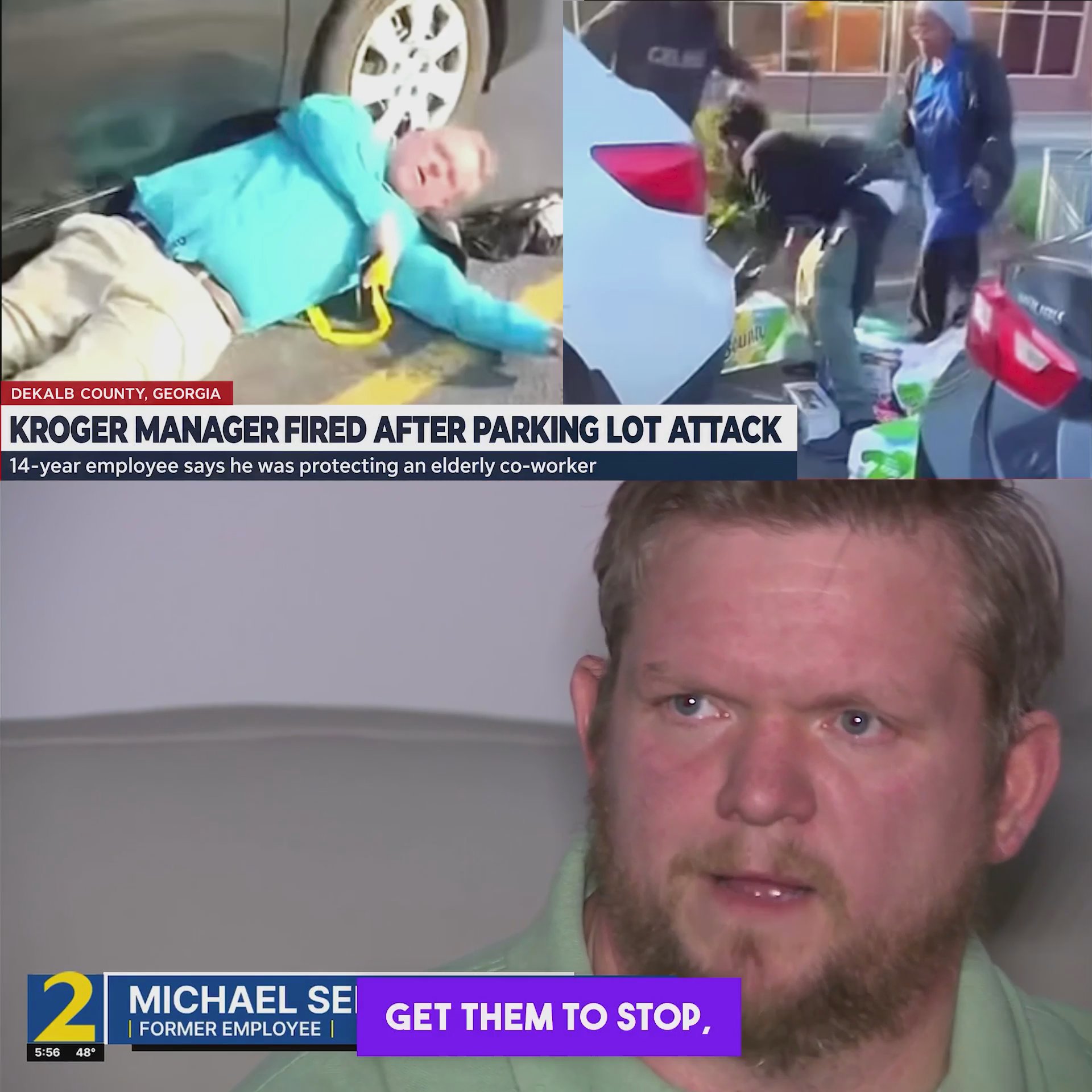 🚨#BREAKING: Outrage is erupting in Georgia after a White Kroger manager who ran into the parking lo...